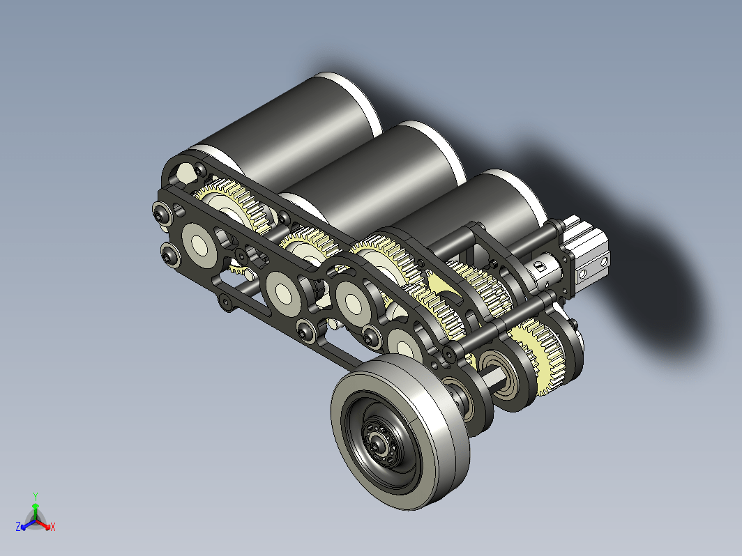 FRC 3-cim flat齿轮箱