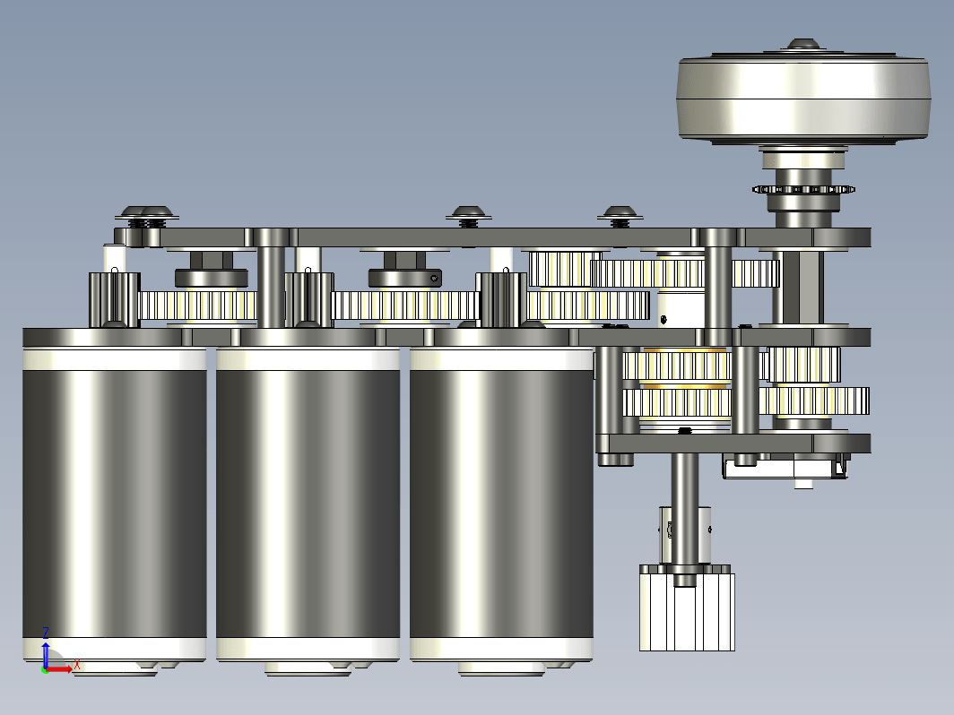 FRC 3-cim flat齿轮箱