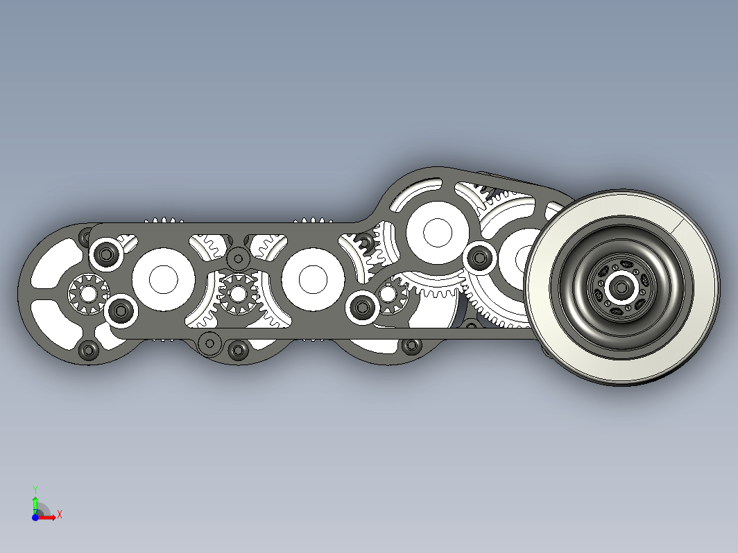 FRC 3-cim flat齿轮箱