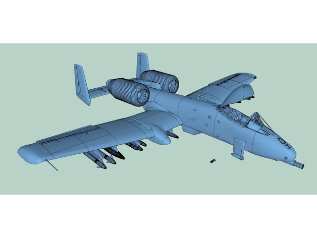 A-10攻击机 1比16航模
