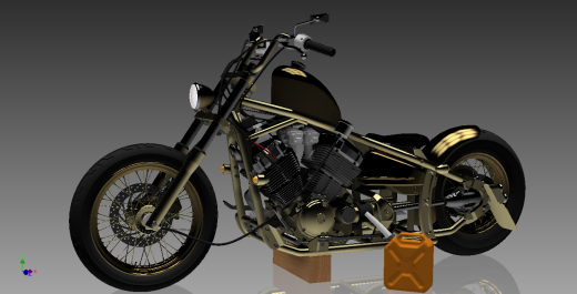 Yamaha DragStar 650摩托车