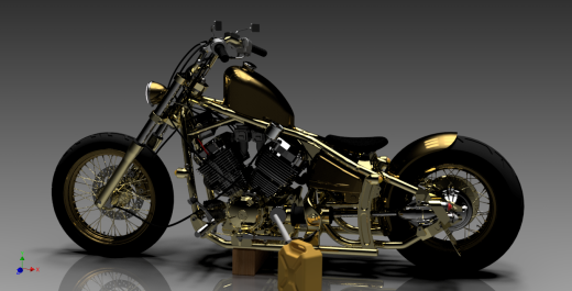 Yamaha DragStar 650摩托车缩略图