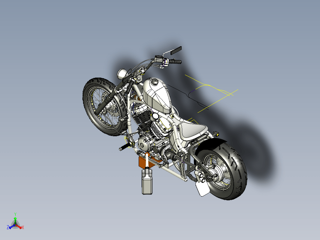 Yamaha DragStar 650摩托车