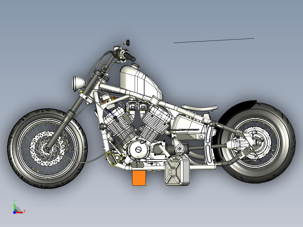 Yamaha DragStar 650摩托车