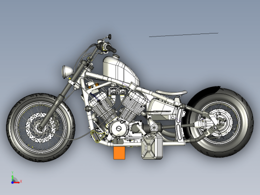 Yamaha DragStar 650摩托车缩略图