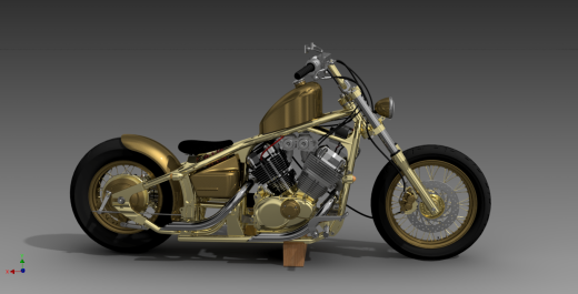 Yamaha DragStar 650摩托车缩略图