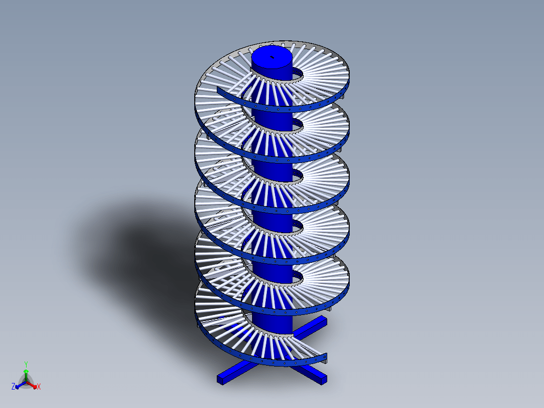 重力螺旋输送机结构