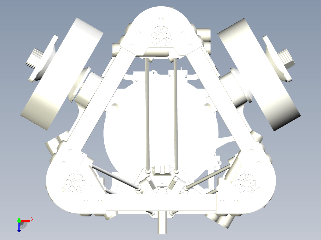 3D打印机模型图