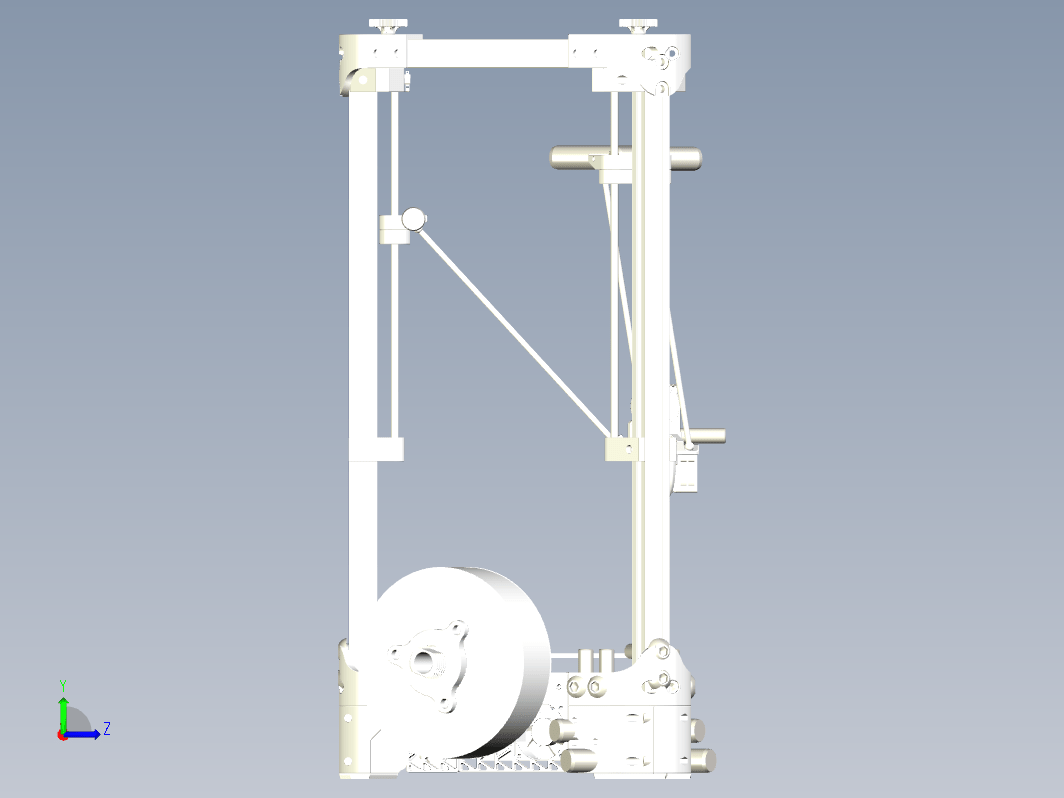 3D打印机模型图