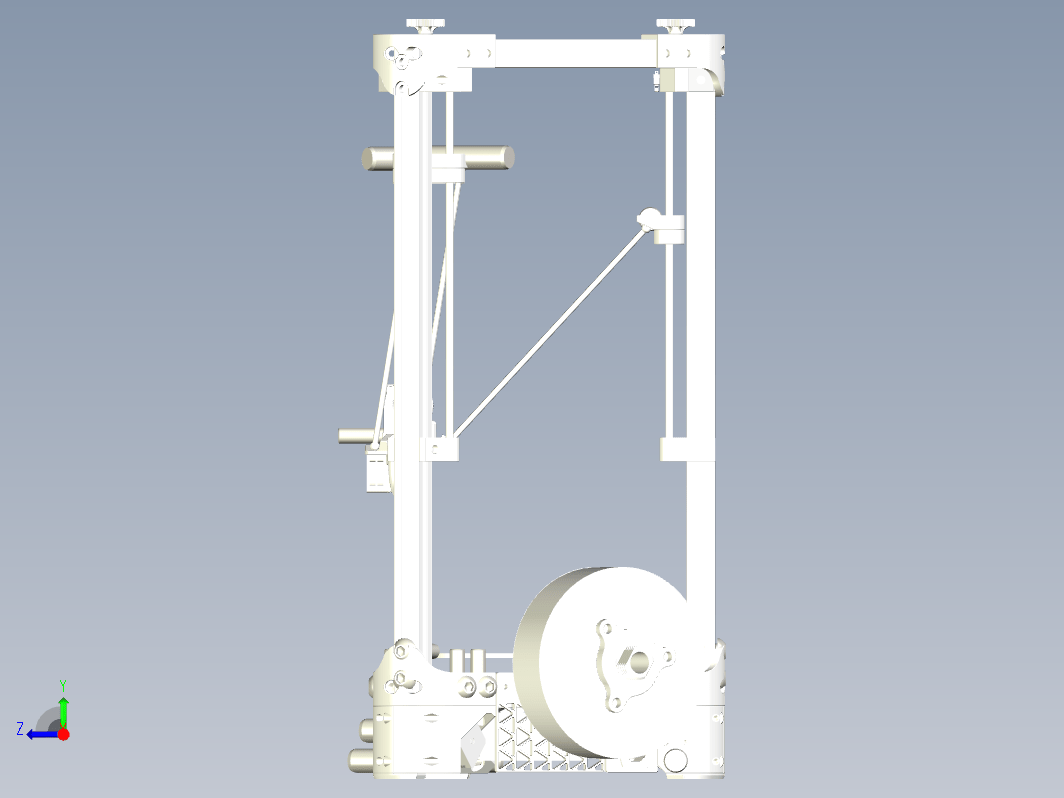 3D打印机模型图