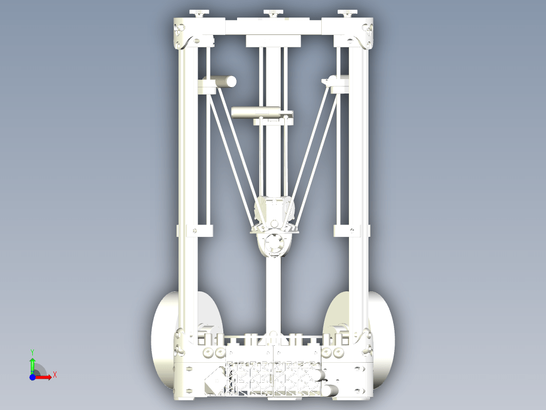 3D打印机模型图