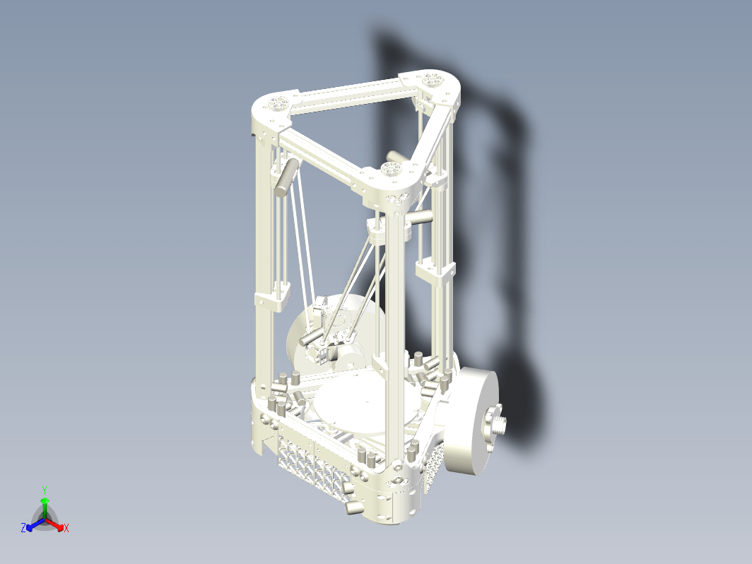 3D打印机模型图