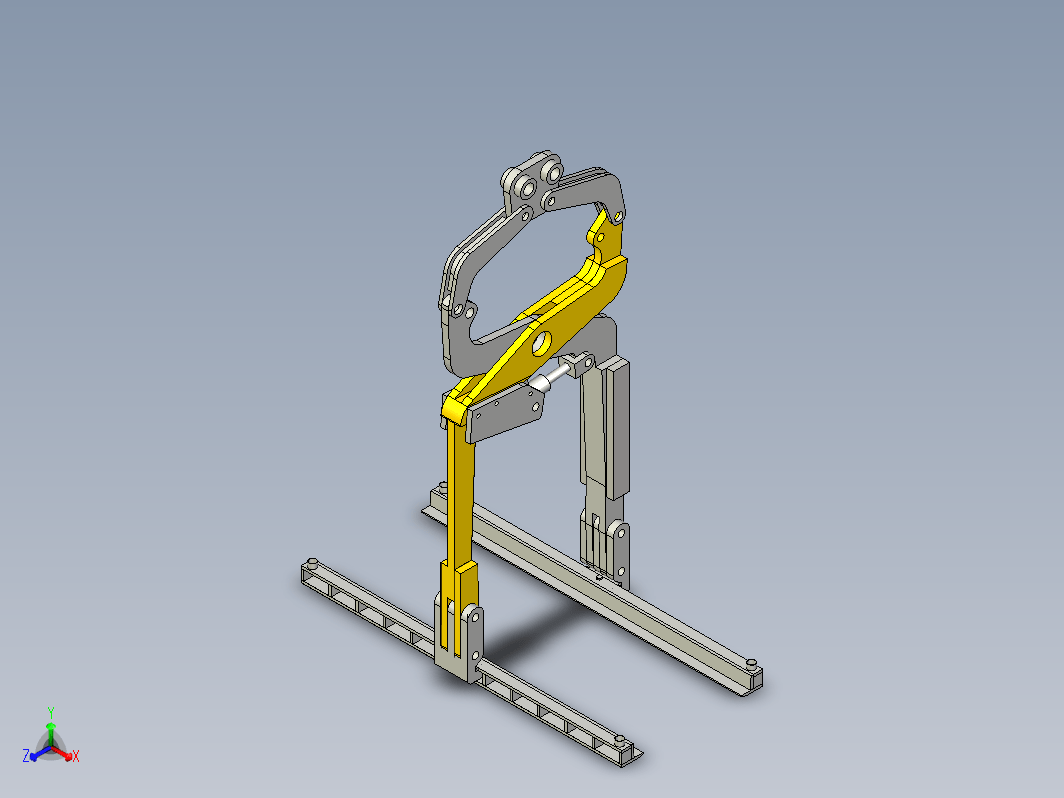 抓手夹具设计建模