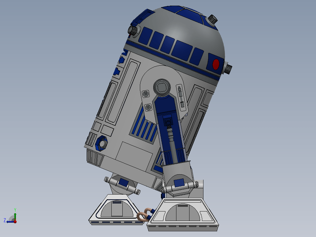 星战机器人 R2D2 MODEL