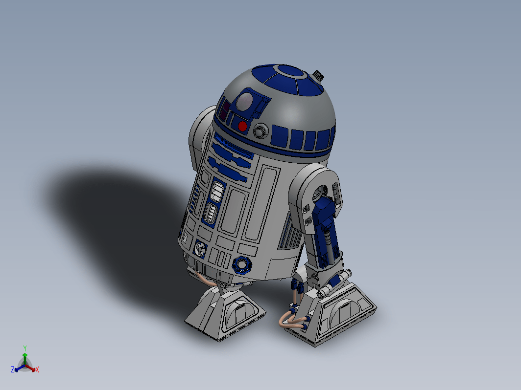 星战机器人 R2D2 MODEL