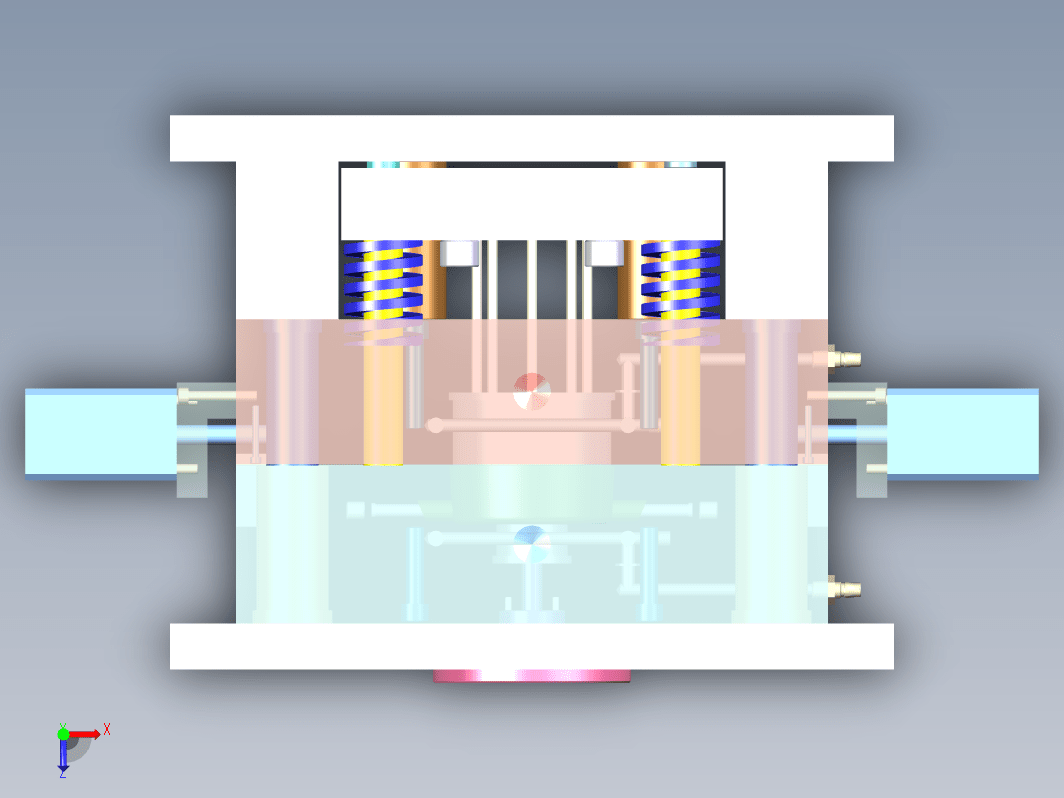 气压瓶盖注塑模具设计三维UG10.0无参+CAD+说明书