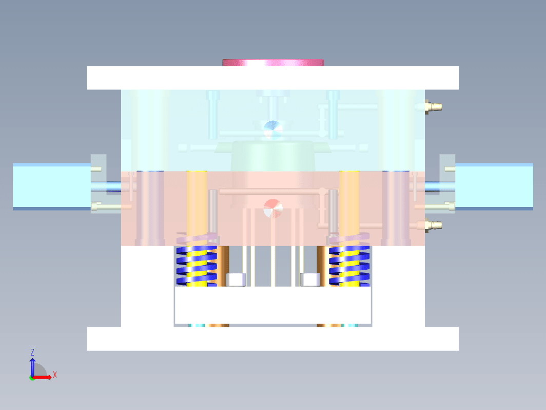 气压瓶盖注塑模具设计三维UG10.0无参+CAD+说明书