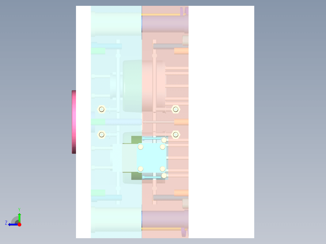 气压瓶盖注塑模具设计三维UG10.0无参+CAD+说明书