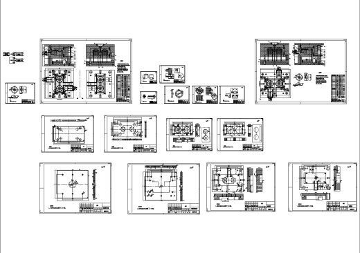 气压瓶盖注塑模具设计三维UG10.0无参+CAD+说明书缩略图