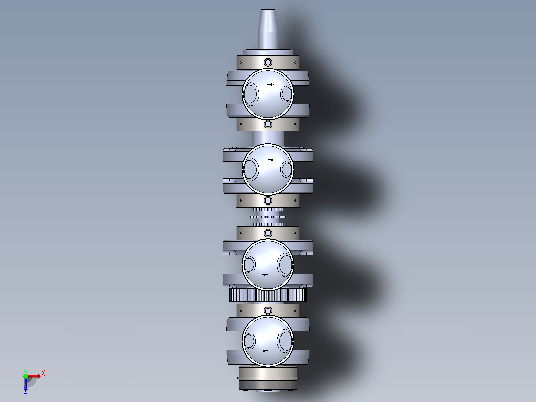 artname crankshaft曲轴结构