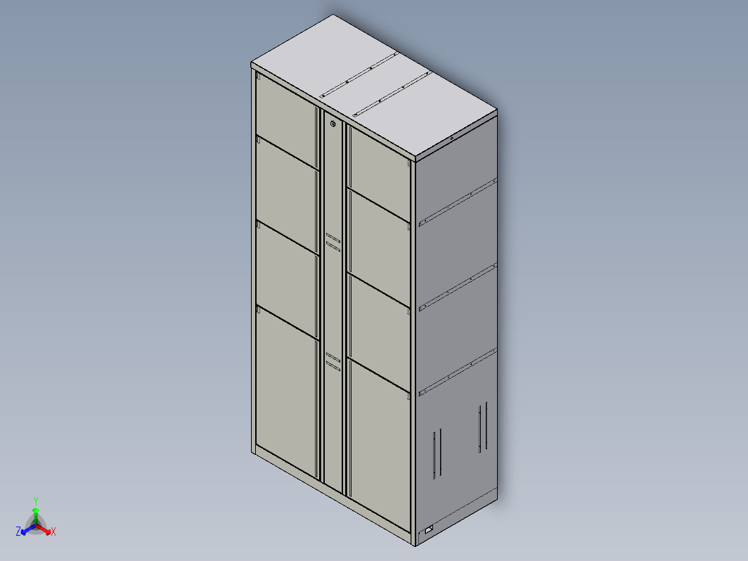 储藏柜3D模型