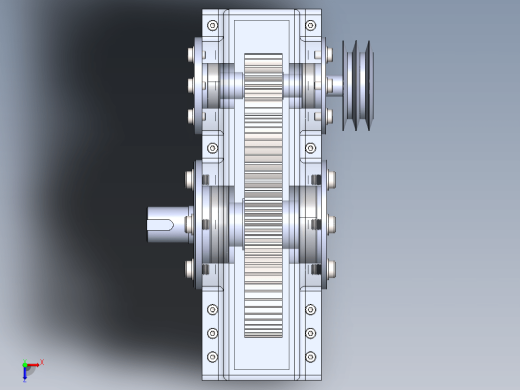 gear-box-1-speed一级齿轮箱缩略图