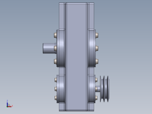 gear-box-1-speed一级齿轮箱缩略图