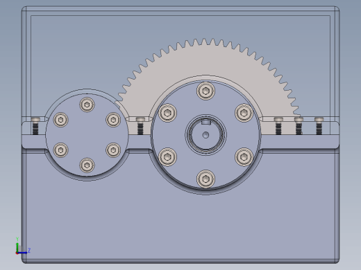 gear-box-1-speed一级齿轮箱缩略图