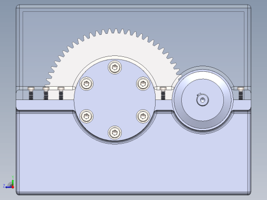 gear-box-1-speed一级齿轮箱缩略图