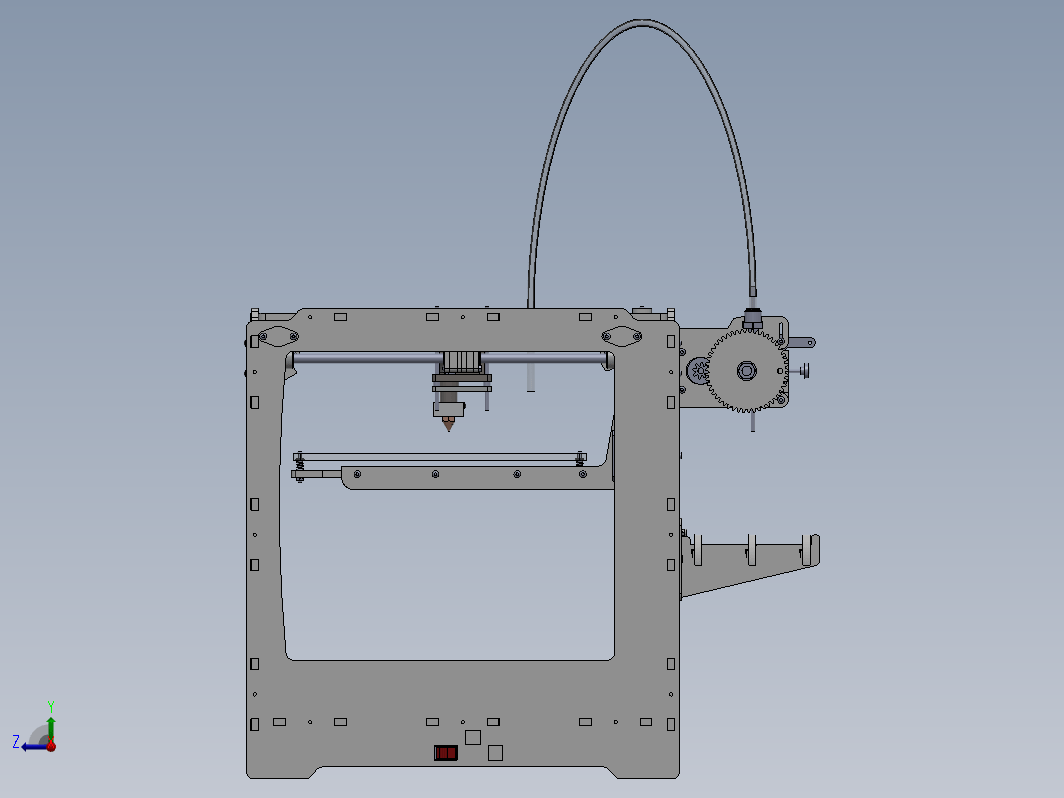 3D 打印机的图纸资料 DIY 自制3D打印机图纸资料