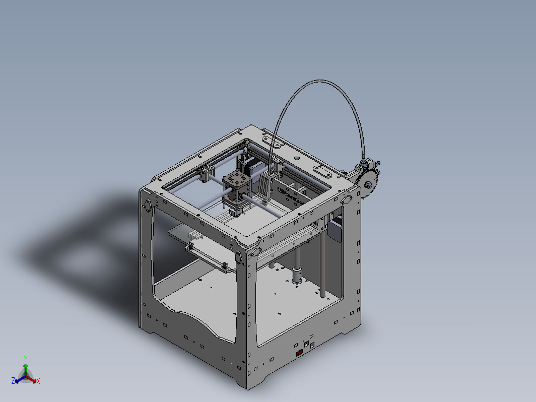 3D 打印机的图纸资料 DIY 自制3D打印机图纸资料