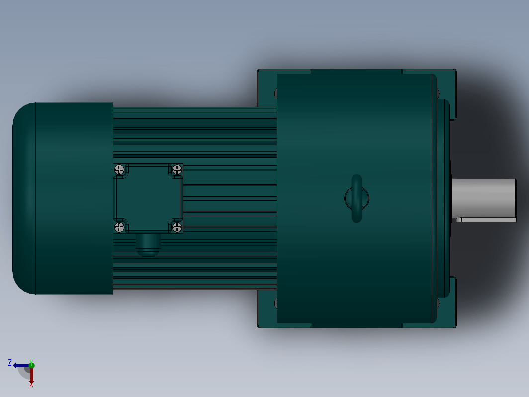 CH-40-1500-35～100卧式三相铝壳(刹车)马达减速机[CH-40-1500-45-G3]