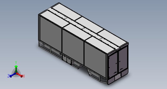 8.35X2.5X2.6两翼车厢