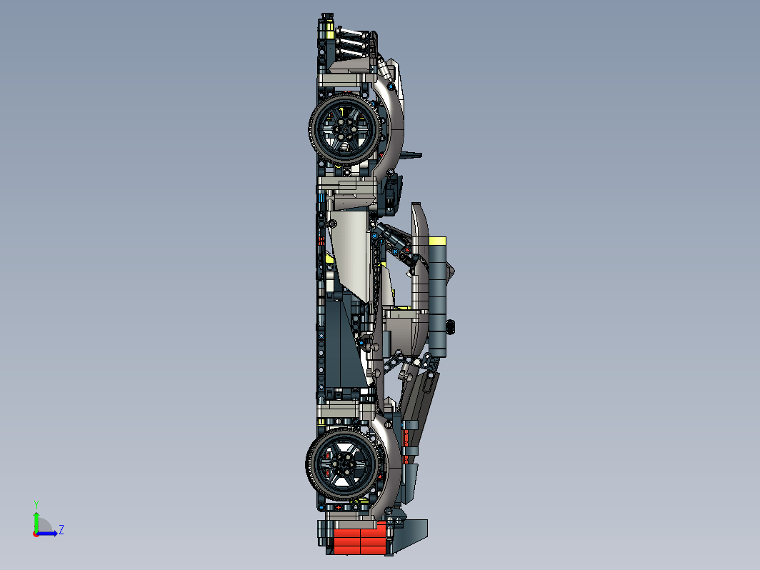 42156 标致 9X8勒芒混合动力超级跑车拼装