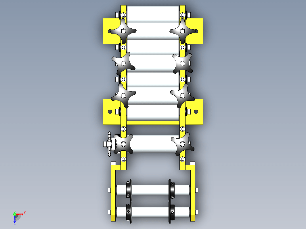 160MM矫直机构