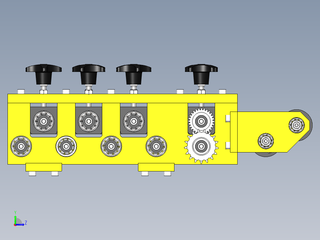 160MM矫直机构