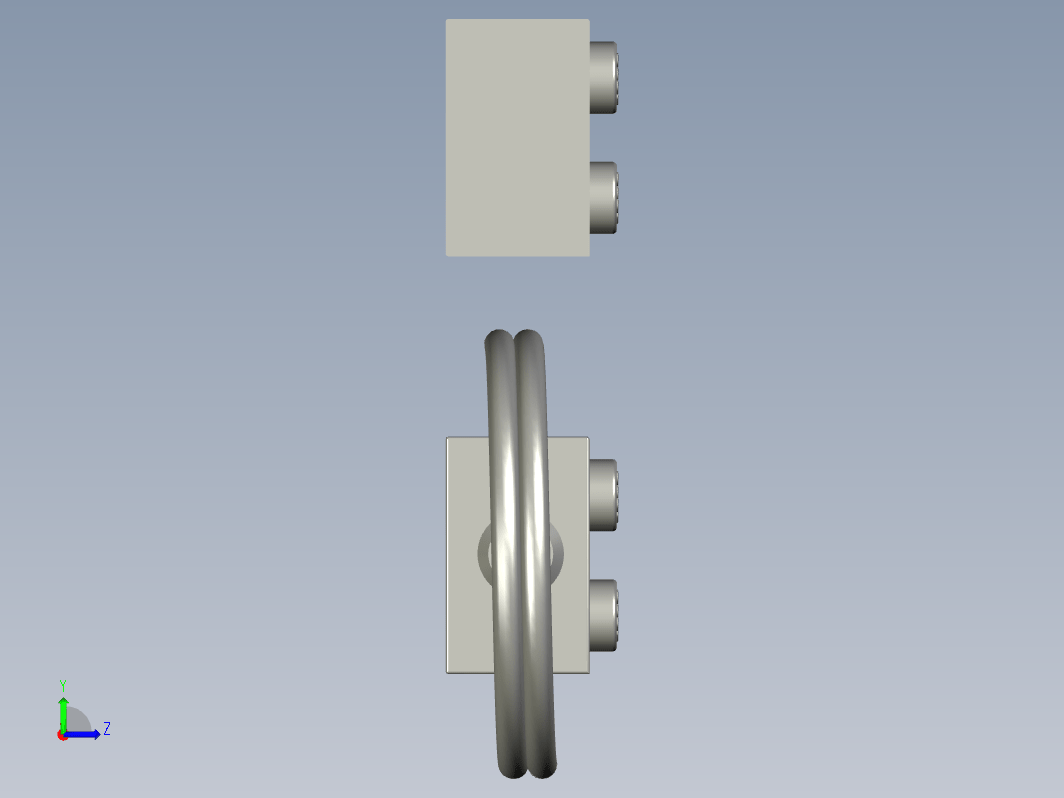 电脑硬盘 lego-usb-disk STP