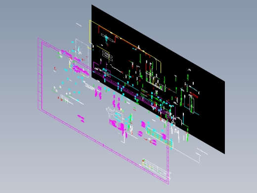 锅炉系统 F146IIS-J0201-12主蒸汽再热蒸汽及旁路蒸汽系统缩略图