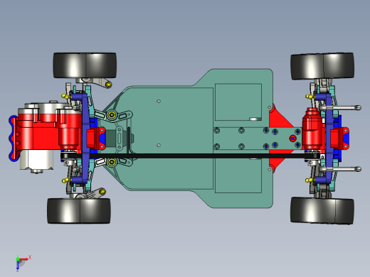 仿Tamiya TA03 1比10模型车缩略图