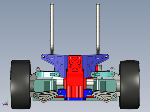 仿Tamiya TA03 1比10模型车缩略图
