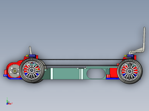 仿Tamiya TA03 1比10模型车缩略图