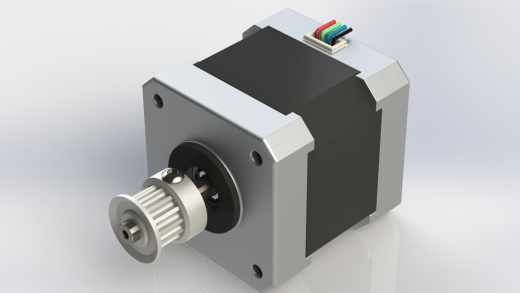 Solidworks中步进电机的设计缩略图