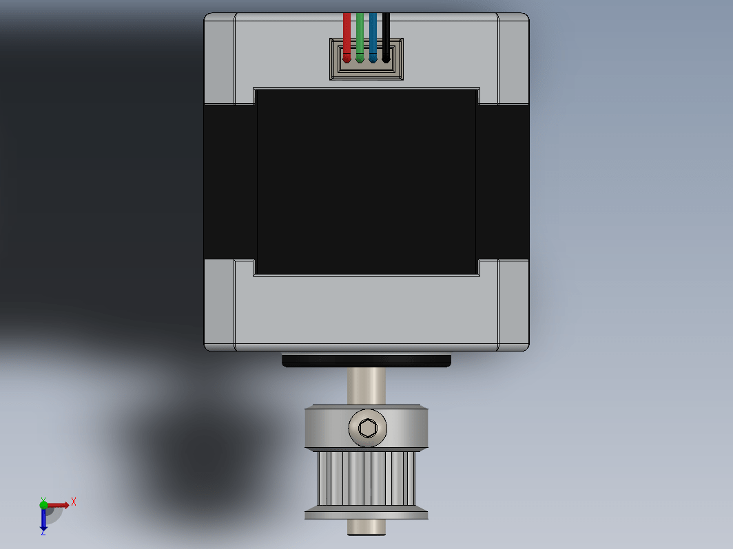 Solidworks中步进电机的设计