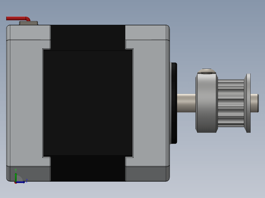 Solidworks中步进电机的设计