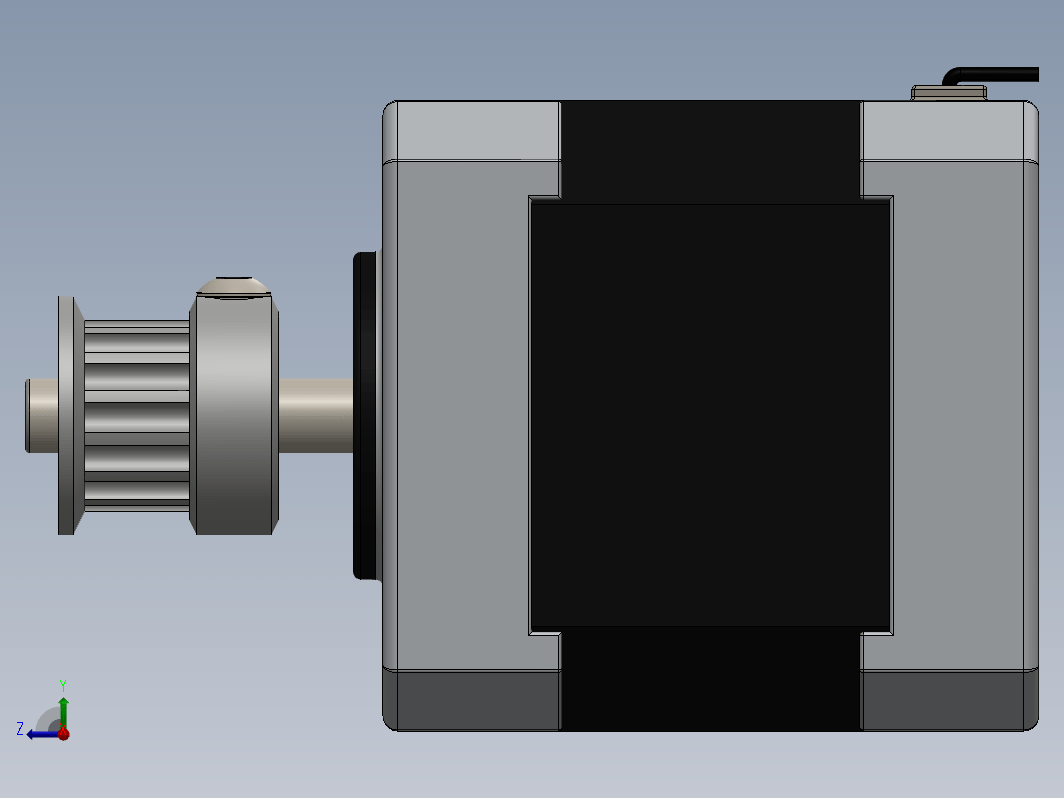 Solidworks中步进电机的设计