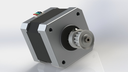 Solidworks中步进电机的设计缩略图
