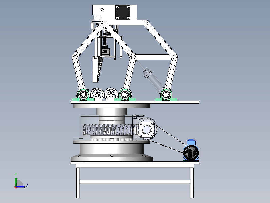 苹果装箱机械手三维SW+CAD+说明