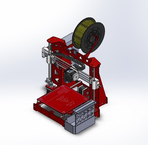 金属框架3D打印机缩略图