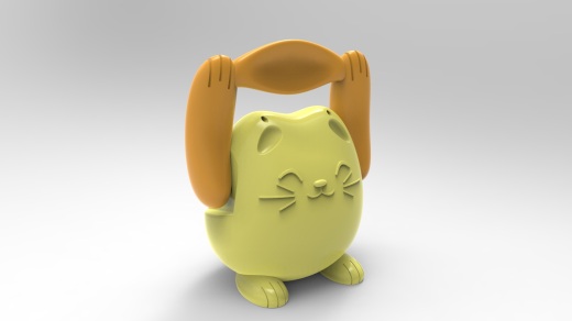 愤怒的招财猫