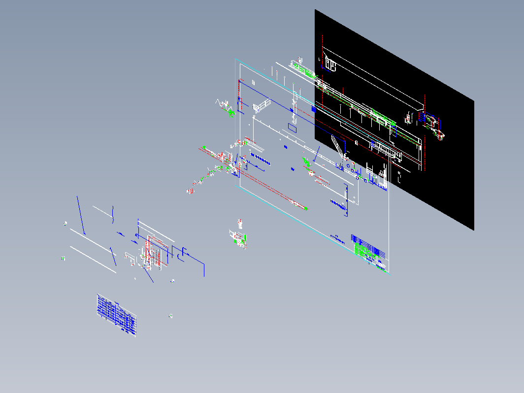 QD型电动双梁桥式起重机图纸